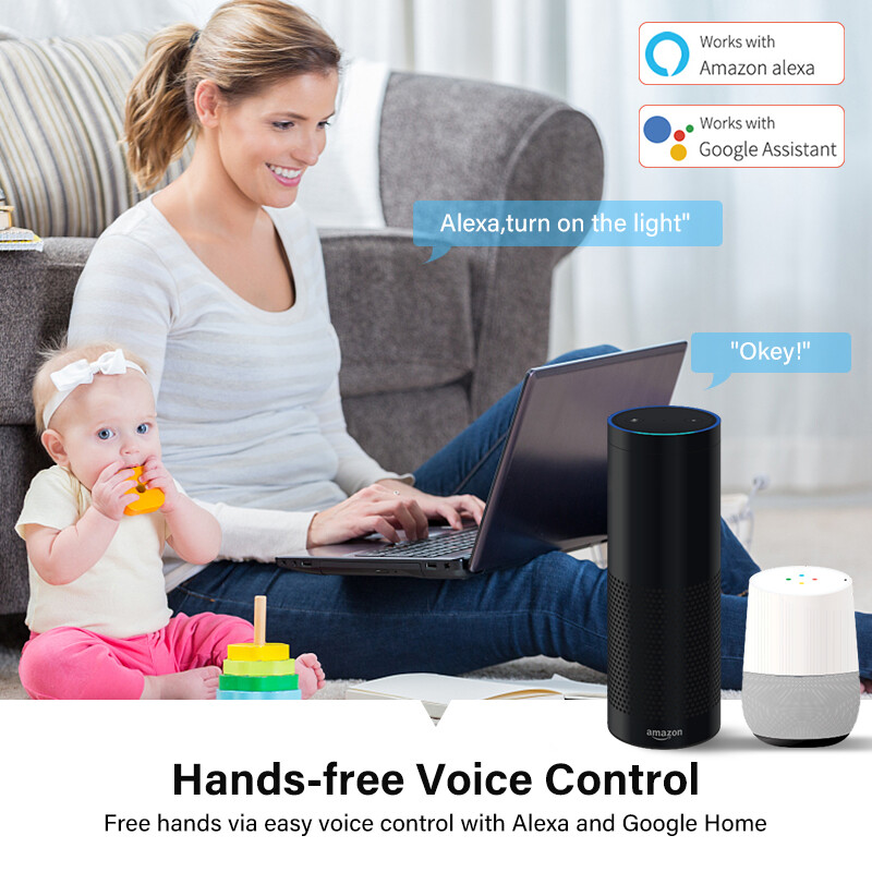 【Elesky】eWeLink Công Tắc Thông Minh Mini WiFi + Bluetooth + 2.4G Mô-đun Công Tắc Thông Minh Điều Khiển Từ Xa Điều Khiển Bằng Giọng Nói Hoạt Động Với Alexa Goo Gle Home Alice