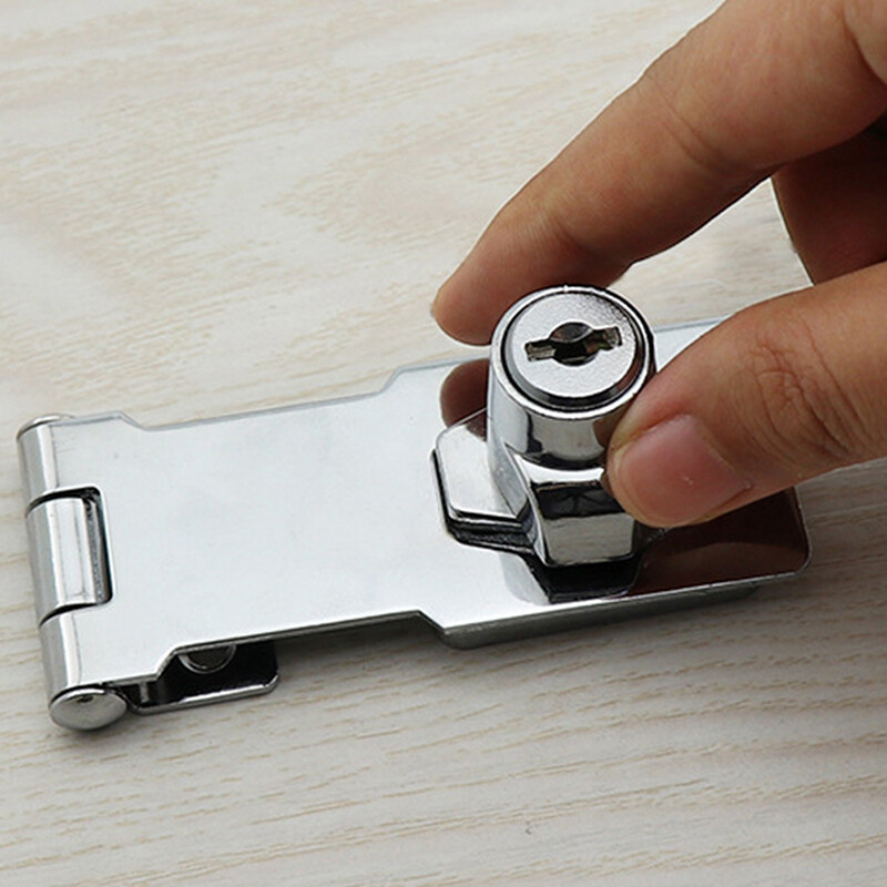 Then chốt khóa cửa loại có núm vặn xoắn bằng xi lanh, chất liệu lõi đồng đảm bảo an toàn cho tủ/ngăn kéo/cửa khóa móc/cổng/tủ van [hàng có sẵn] SAVIO - intl