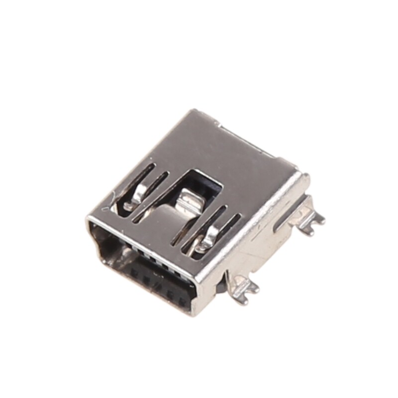 10 Cái Đầu Nối Ổ Cắm Cái 5 Chân USB Loại B Mini Để Sạc Điện Thoại Di Động
