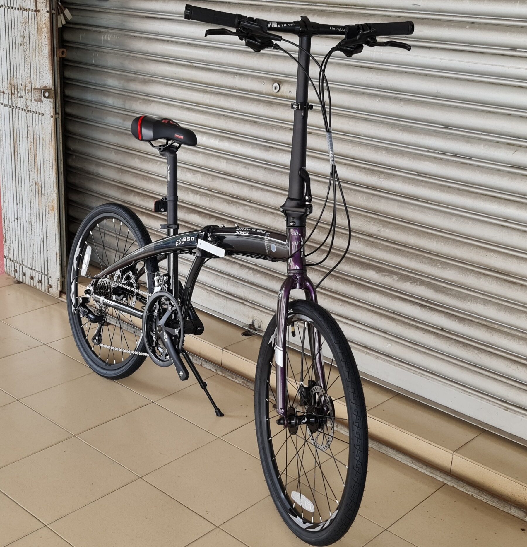 Xds evo folding discount bike