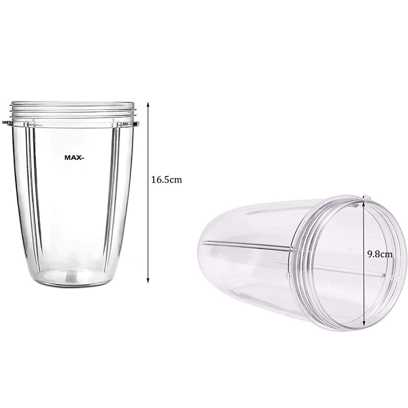24Oz Cups for Nutribullet Accessories 600W 900W Blender Juicer Mixer ...