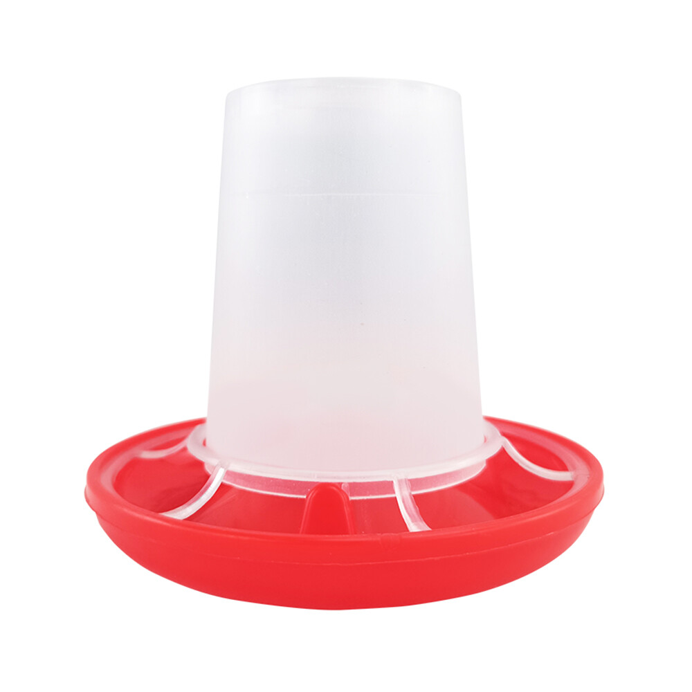 LANGTU Chicken Feeder Trough Chicken Feeder Barrel Feeder Chicken Feeder Water Feeder Chicken Duck Goose Pigeon Automatic Feeding Barrel