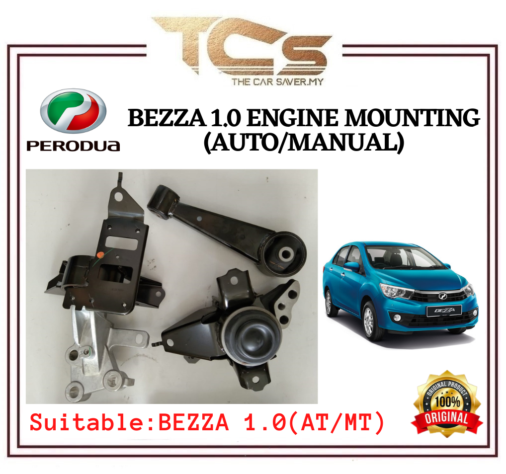 Original Perodua BEZZA 1.0 Engine Mounting SET (AUTO/MANUAL) Lazada