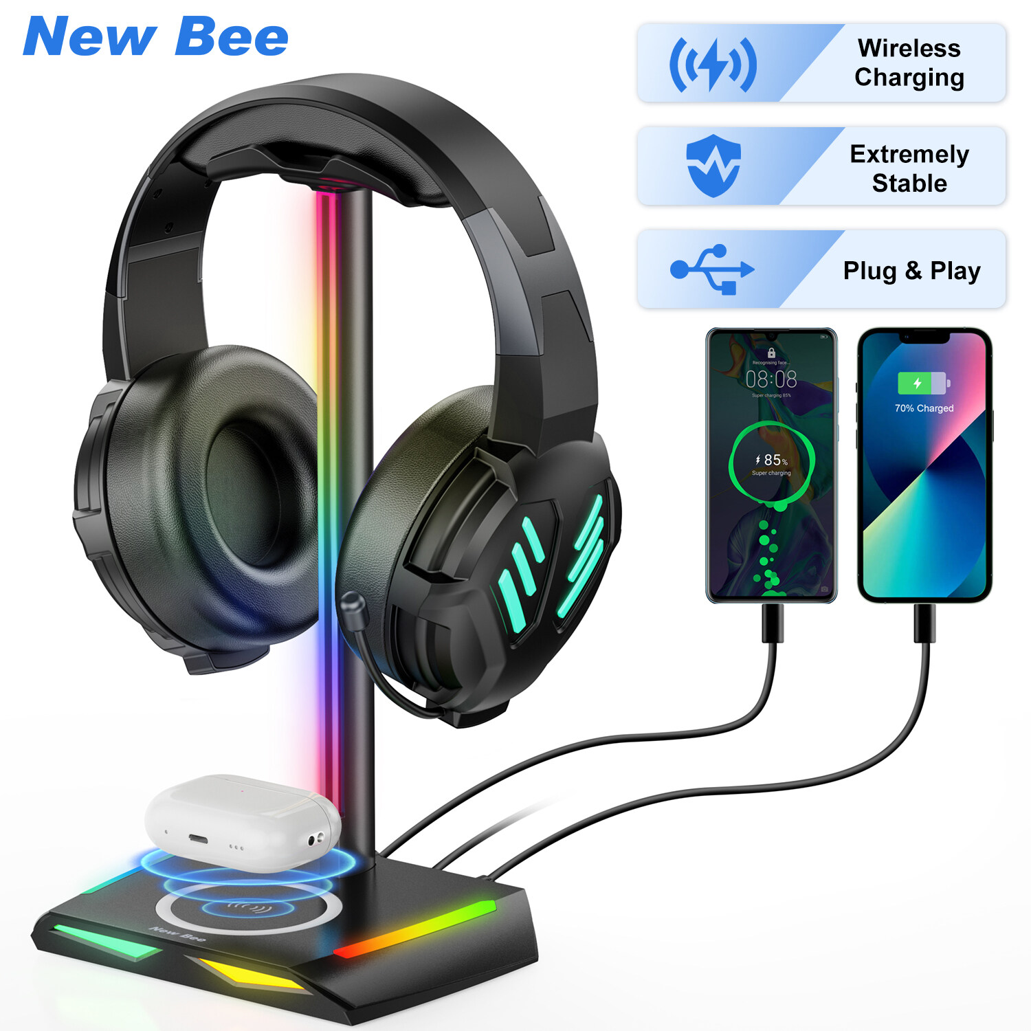 Baseus headphone online stand