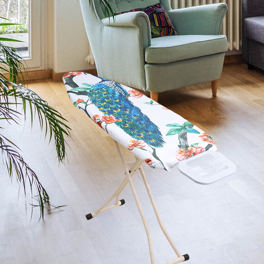 Blesiya Ironing Board Cover Coated Thick Padding Heat Resistant Scorch Pad 55x19" Cover Only