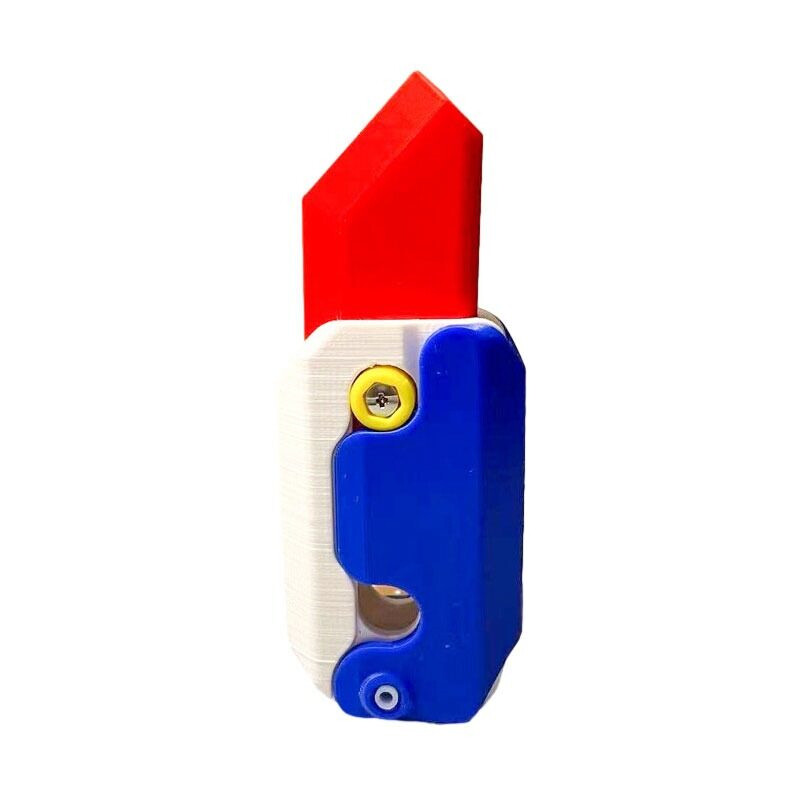 DENOSWIM 3D Carrot Gravity Knife Fidget Toys Shape-Shifting Kids Decompression Sensory Toy Halloween Birthday Gift For Children