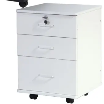 Ready Stock 3 Tier Office File Cabinet Removable Lock Drawer File