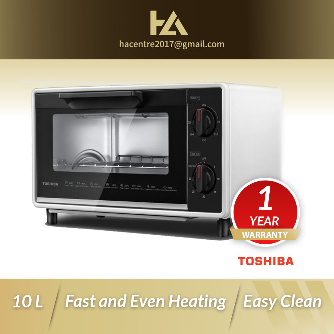 Toshiba 10L Toaster Oven with Quartz Heating Elements TM-MM10DZF
