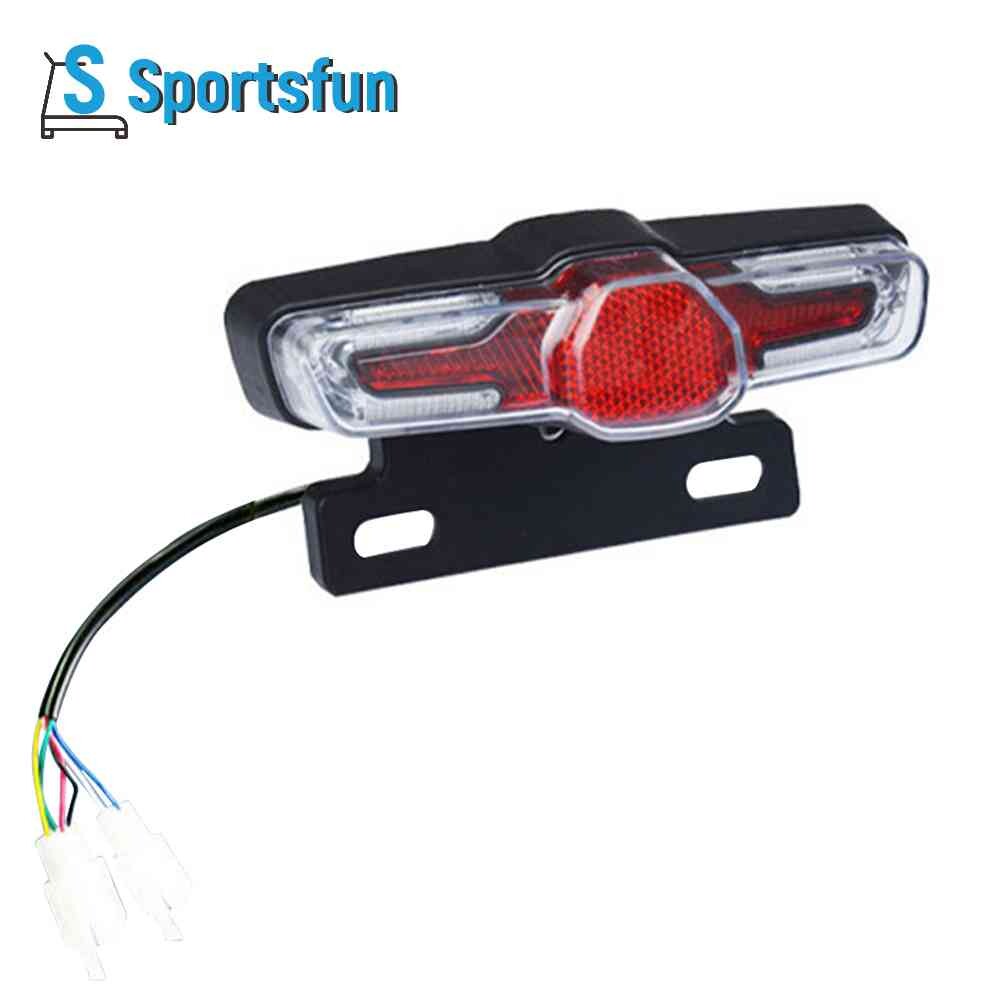 Đèn Xe Đạp Điện 36V 48V 60V Đèn Hậu Tín Hiệu Rẽ Xe Đạp Điện LED Chống Nước