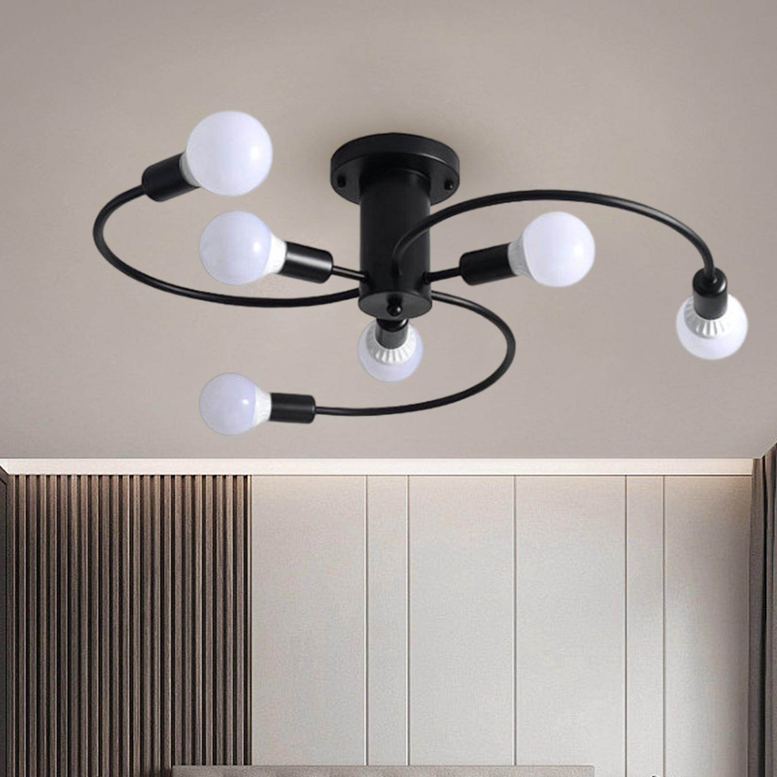 Loviver Đèn Thả LED Đèn Chùm Cố Định Đèn Trần Nhà