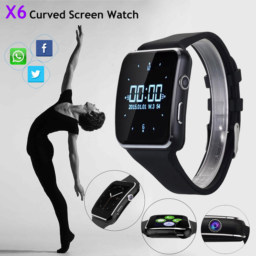 android touch screen watch phone with camera