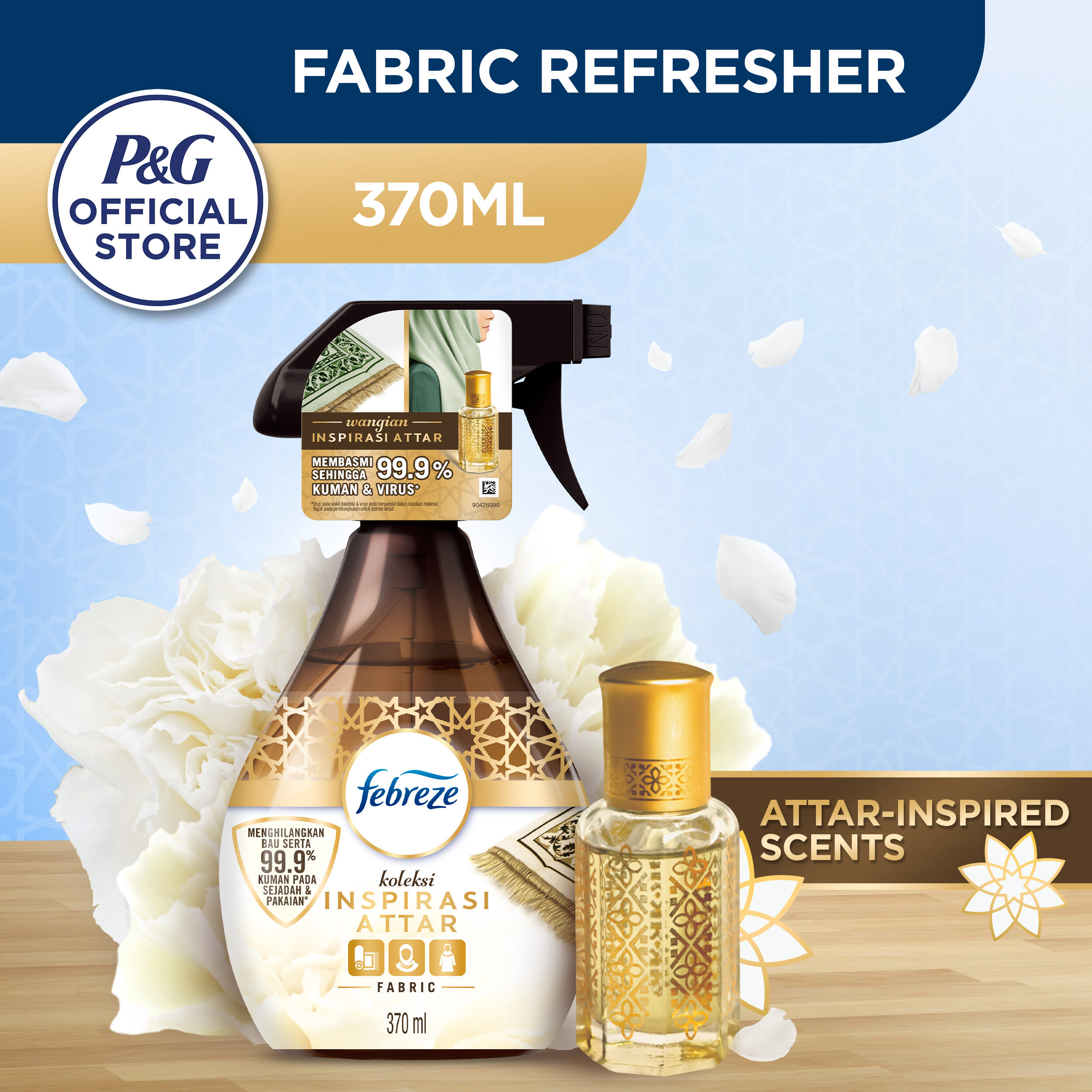 Febreze Fabric Refresher Attar Inspired 370 ml Lazada