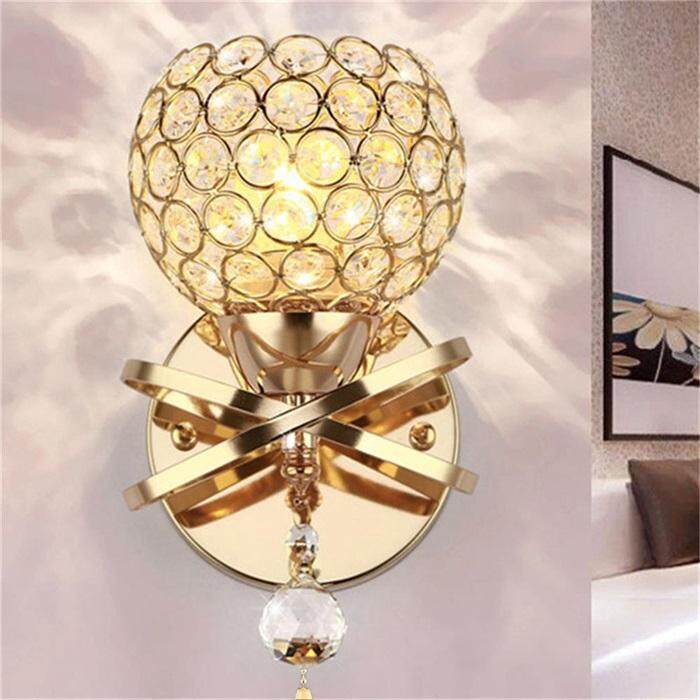 Pha Lê hiện đại Hình Đèn Sconce Phòng Ngủ Chụp Đèn Đèn Gắn Trang Trí Nhà