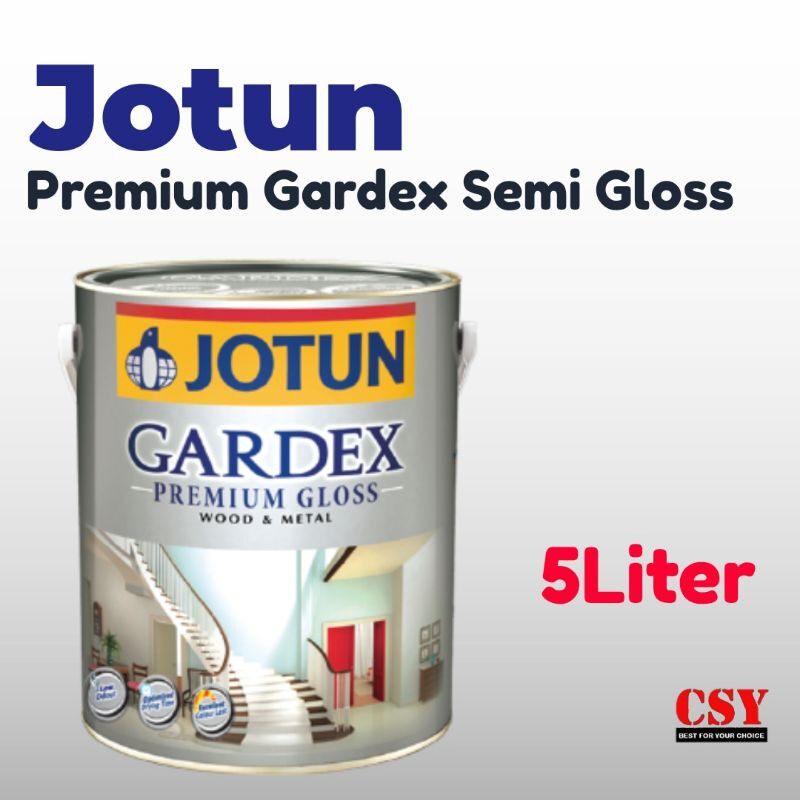 JOTUN Gardex Premium (Semi Gloss) 5 Liter Wood And Metal Lazada