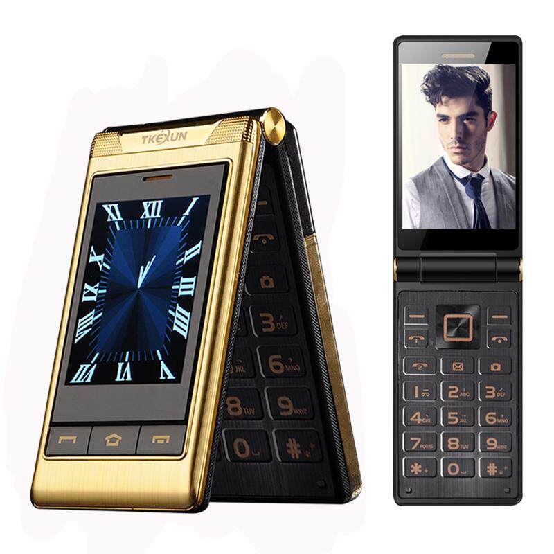 Eonet G10 3.0 นิ้วหน้าจอสัมผัสหน้าจอคู่โทรศัพท์พับ Flip Top โทรศัพท์มือถือ Dual Sim การ์ดโทรศัพท์มือถือ Bluetooth Mp3 คุณลักษณะวิทยุ Fm โทรศัพท์