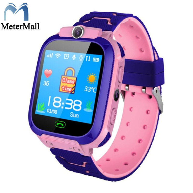 Q12b Children Smart Watch Life Waterproof Kids Positioning Call Smartwatch Remote Locator Watch For Boys Girls