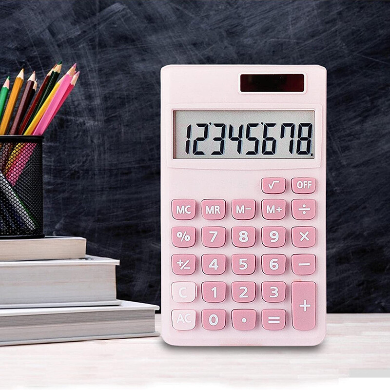 Máy tính sinh viên cầm tay mini máy tính điện tử máy tính cho văn phòng dễ thương
