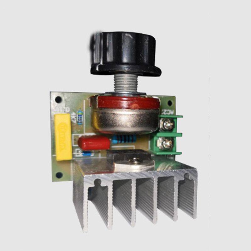 Bộ Điều Chỉnh Điện Áp SCR, Quạt Động Cơ Nhiệt Độ AC 220V 4000W, Tốc Độ Điều Khiển Mờ Có Thể Điều Chỉnh