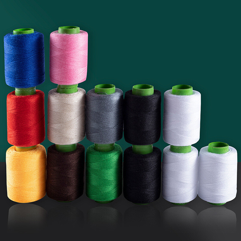 300m Polyester tốt chủ đề thủ công dây may Máy may dòng thủ công Phụ kiện dụng cụ may vá tự làm dệt mỏng