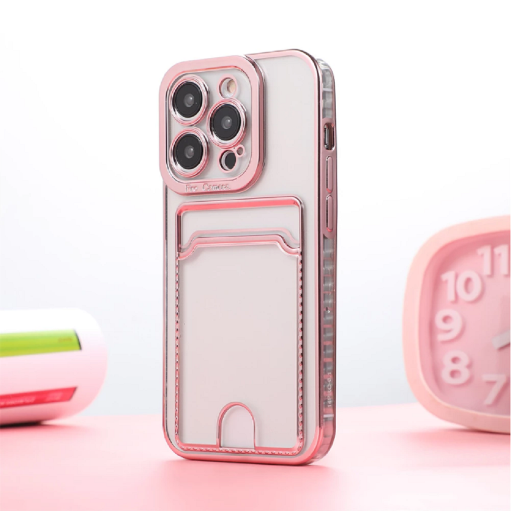 Transparent electroplated for Iphone 11 12 13 Pro Max Shock proof phone case Mobile phone protector for Iphone 13 Pro Max 14 Pro Max Plus