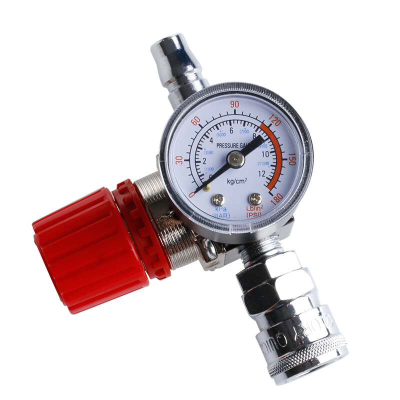 [Hot Sale] 1/4  Air Compressor Regulator Pressure Switch Control 180PSI Relief Valve Gauges