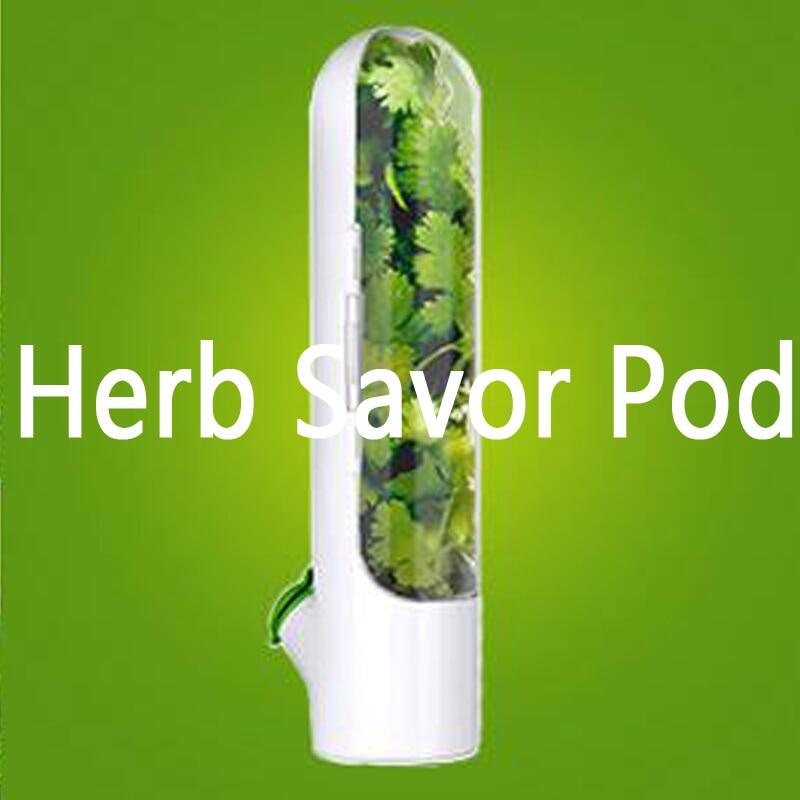 Herb Savor Pod วานิลลา Crisper พรีเมี่ยมสดถ้วยวานิลลารักษาความสดถ้วยผัก