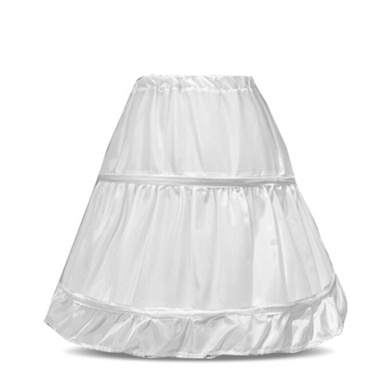 MQATZ Children's Performance Bustle 3D Child's Petticoat Puff Princess Dress Lining ,Prom Dress For Girls Ball Gown Fluffy Dress PS06