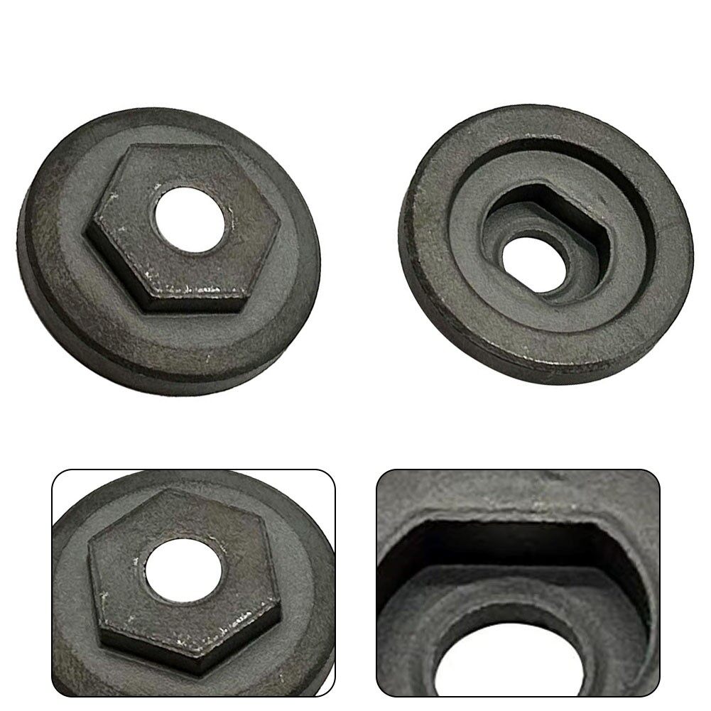 Toolsout 2Pcs Flange Nut Plate Tools For 110 Marble Machine Cutting Machine Plate Grinder Parts