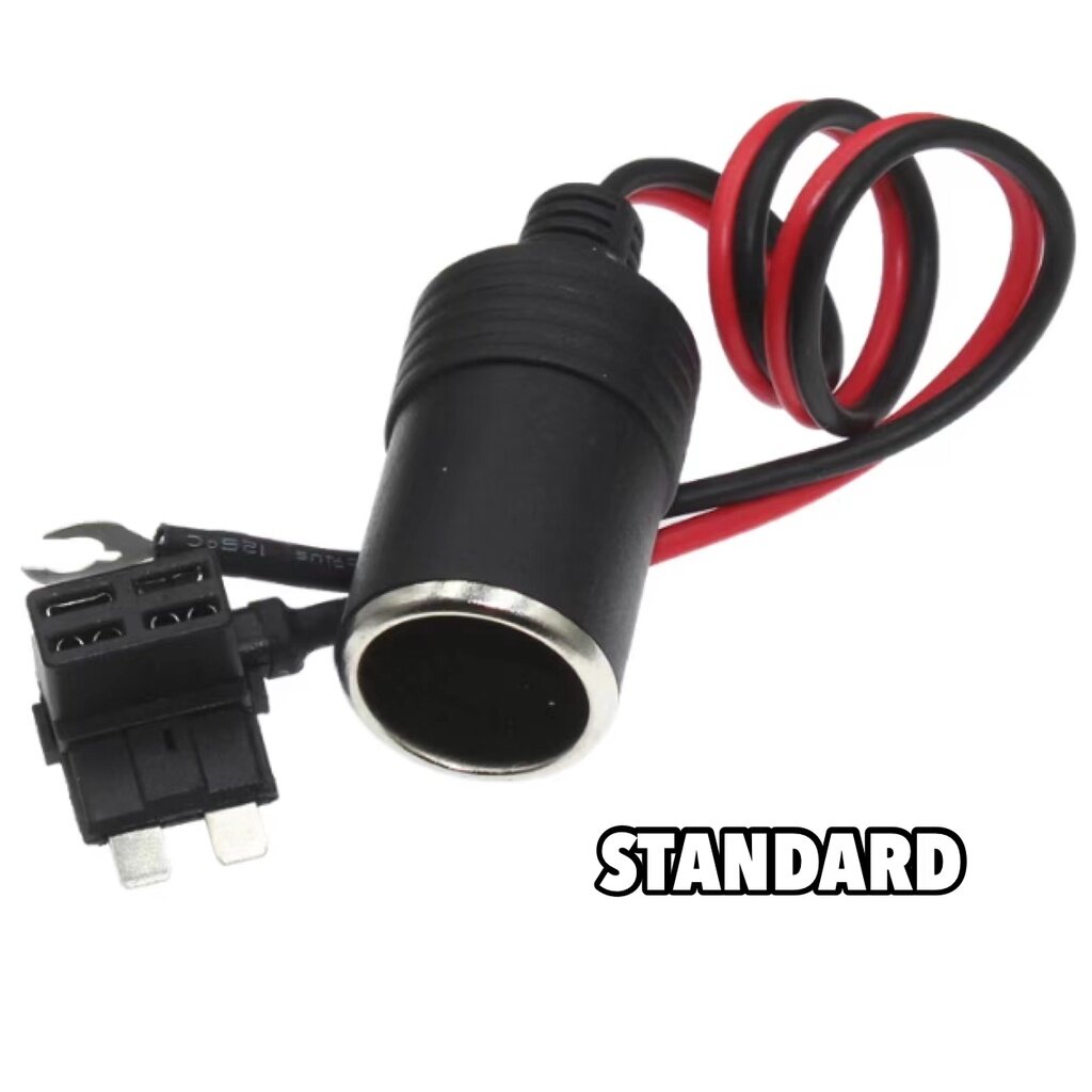 Car Lighter Socket Lighter Female 12V24V Plug Connector Adapter Port