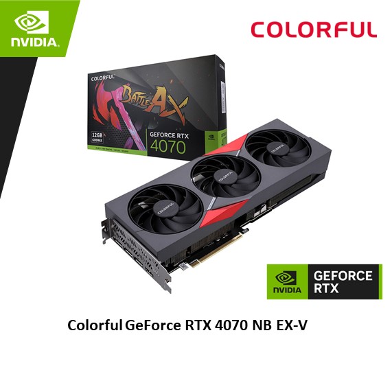 Colorful GeForce RTX 4070 NB EX-V GRAPHIC CARD | Lazada Malaysia
