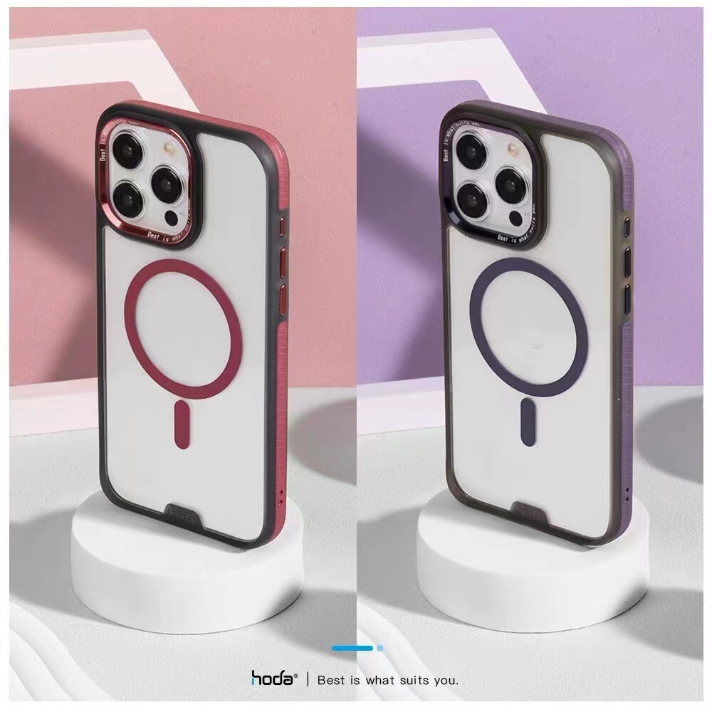 Hoda Đầy Màu Sắc trong suốt pha lê Magsafe Trường Hợp Đối Với iPhone 15 Pro Max Trường Hợp Chống Sốc, Drop-Ressistant Đối Với iPhone 15 Pro Trường Hợp Ban Đầu