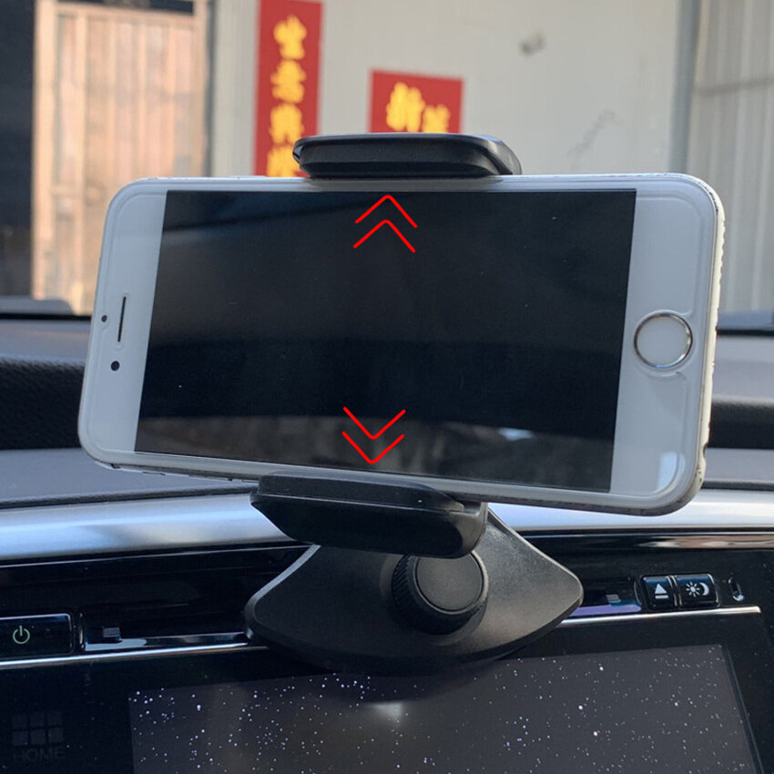 Multifunctional Car CD Port Buckle Mobile Phone Holder For Phone  12/11/11Pro/Xs /XR/XS/X/8 Hands Free Car Mount