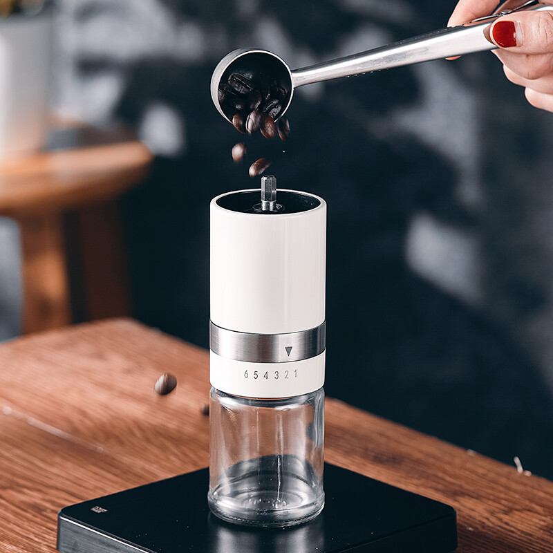 Coffee Grinder Mill Mini-Slim Plus Ceramic Burr Coffee Bean Kitchen DIY