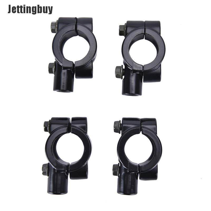 Jettingbuy Kẹp Chuyển Đổi Giá Đỡ Gắn Gương Chiếu Hậu Tay Lái Xe Máy Nóng