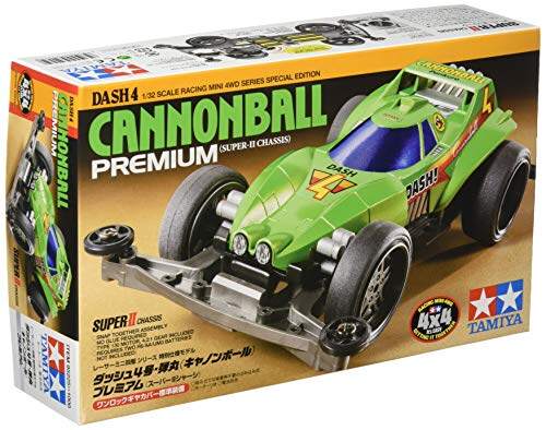 TAMIYA DASH 4 CANNONBALL ミニ四駆 Tamiya Plastic Model Dash 4 Cannonball Racing Car Mini 4WD