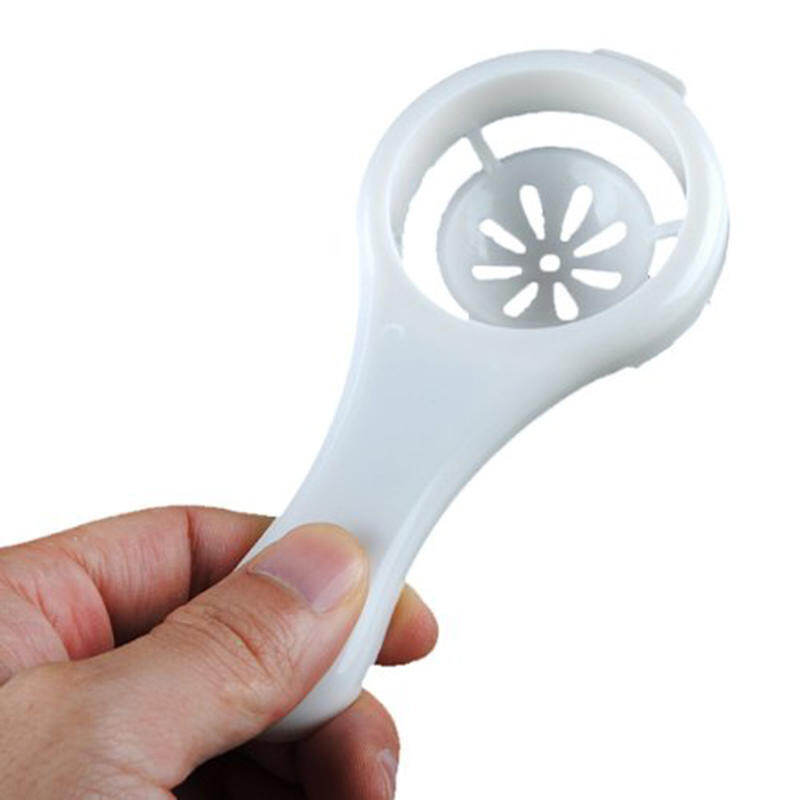 Polocat Food Grade White Egg Yolk Separator Baking Kitchen Gadgets Egg Divider Hand Strainer Tools