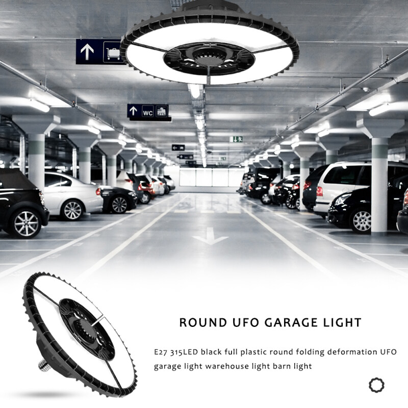 E27 315 Bóng Đèn Led nhà để xe ánh sáng kho UFO Đèn biến dạng xe ô tô gia đình đèn nhà để xe