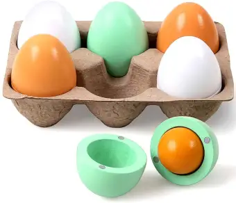 pretend play eggs