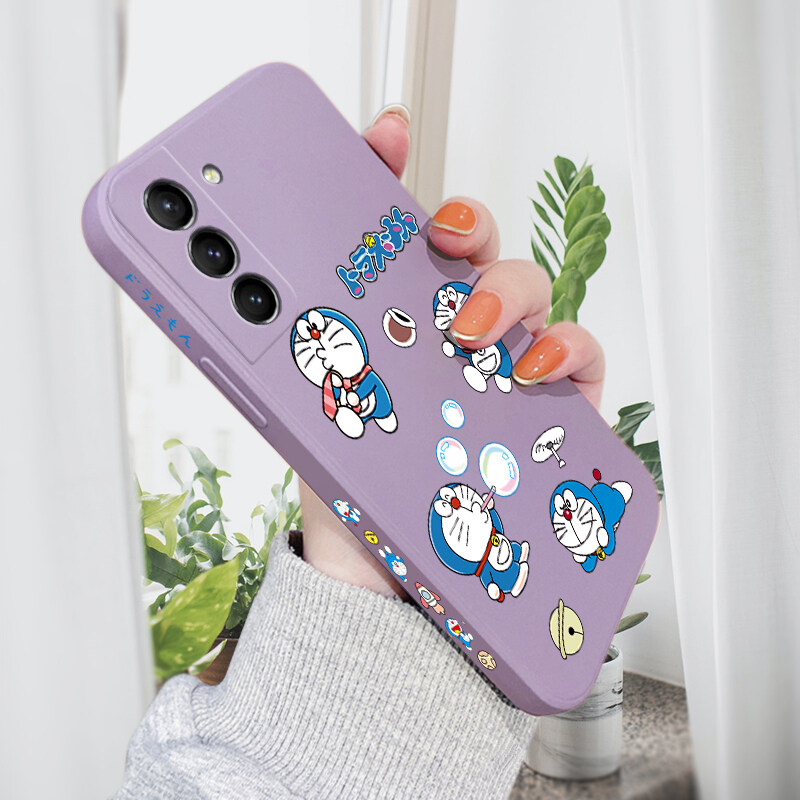 ZeroQiQi Dành Cho Samsung Galaxy S21 Plus 5G Dành Cho Bé Trai Bé Gái Thiết  Kế Bên Anime Mèo Doraemon Hoạt Hình Ốp Điện Thoại, Vỏ Silicon Lỏng Họa Tiết  CẠNH VUÔNG