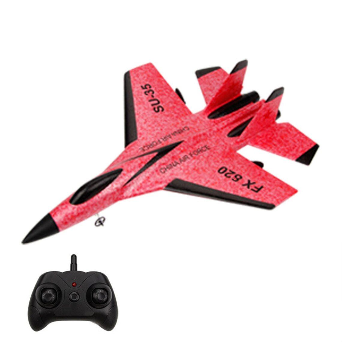 Best Discount FX620 Two Channel SU35 Fighter 2.4G Remote Control Aircraft Electric Model