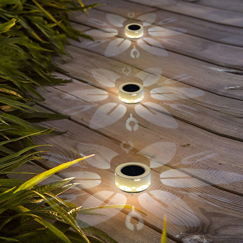 KS Đèn LED Đèn Năng Lượng Mặt Trời Bảng Điều Khiển Năng Lượng Mặt Trời Đèn Cảm Biến Điều Khiển Ánh Sáng Thông Minh Đèn Hoa Văn Đèn Tường Đèn Bãi Cỏ Đèn Sân Vườn Đèn Ban Đêm Đèn Trang Trí Ngoài Trời Ánh Sáng Trắng