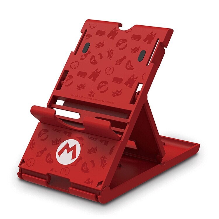 Animal Crossing Theme Adjustable Foldable ABS Play Stand for Nintendo Switch & Lite Game Console Controller Bracket Holder