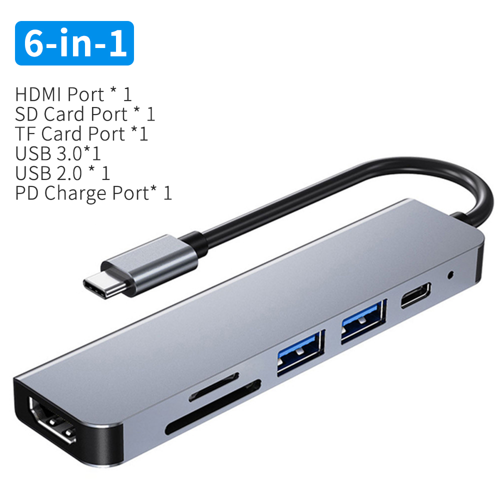 8 In 1 USB 3.0 Hub untuk Adaptor Laptop 