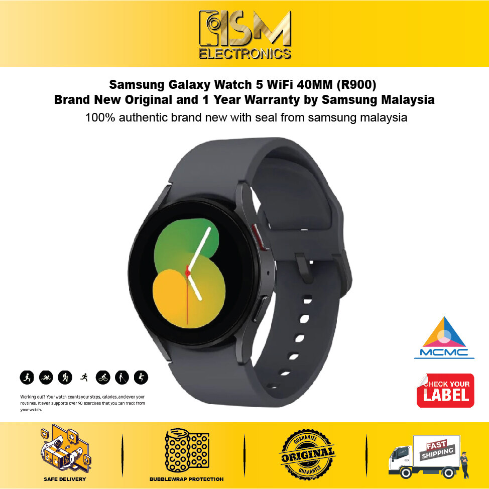 Samsung Galaxy Watch 5 WiFi 40MM (R900) Original and 1 Year Warranty by