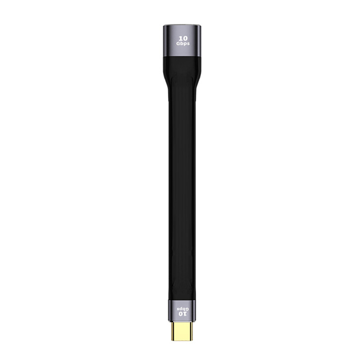 USB ngắn Type-C Cáp sạc nhanh FPC Cáp USB 3.1 Gen2 10Gbps dữ liệu để Loại C Dây Dây sạc nhanh cho điện thoại thông minh Bảng điều khiển trò chơi máy tính bảng hiện tại