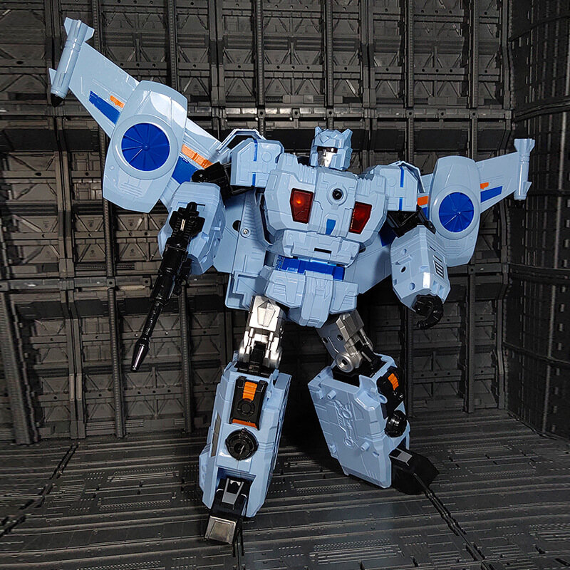 Đồ chơi Robot biến hình 45cm Bumblebee Optimus Prime Megatron Decepticons Bộ sưu tập nhạc Jazz Hành động Hình món quà cho trẻ em