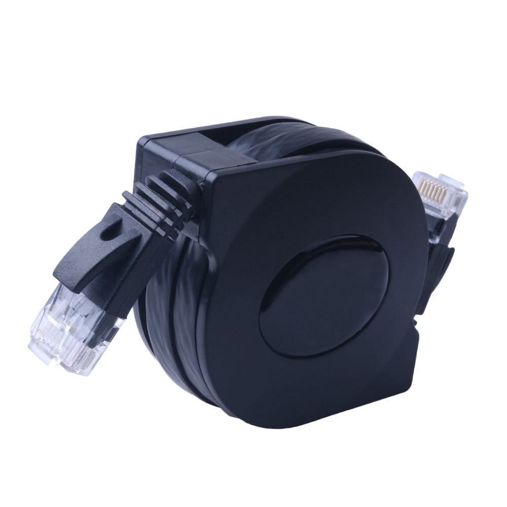 Network cable cat-6 rj45 flat ethernet cable retractable flexible flat lan cable rj45 cable for xbox ps2 ps3 router laptop 1m 2m