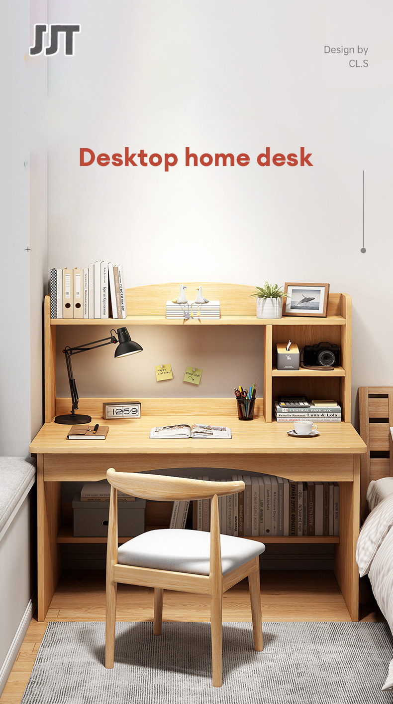 JJT work table, computer table, homework table online study desk Writing table, Desk Table, computer table, wooden table, small table, children's table, beautiful table