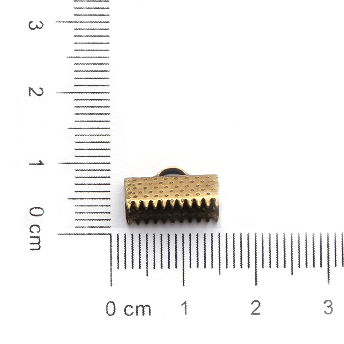 50 Pcs Wire Crimp End Beads Buckle Tips Clasp Cord Flat Covers Fasteners For Jewelry Making Components Necklace DIY Connectors Bracelet