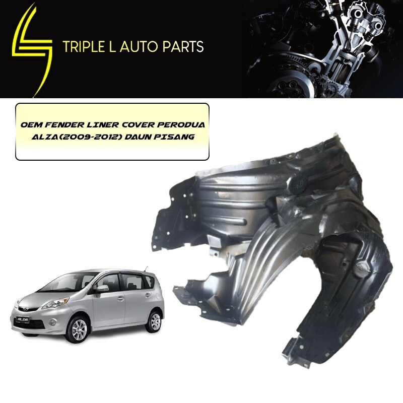 OEM FENDER LINER COVER PERODUA ALZA(20092012) DAUN PISANG Lazada